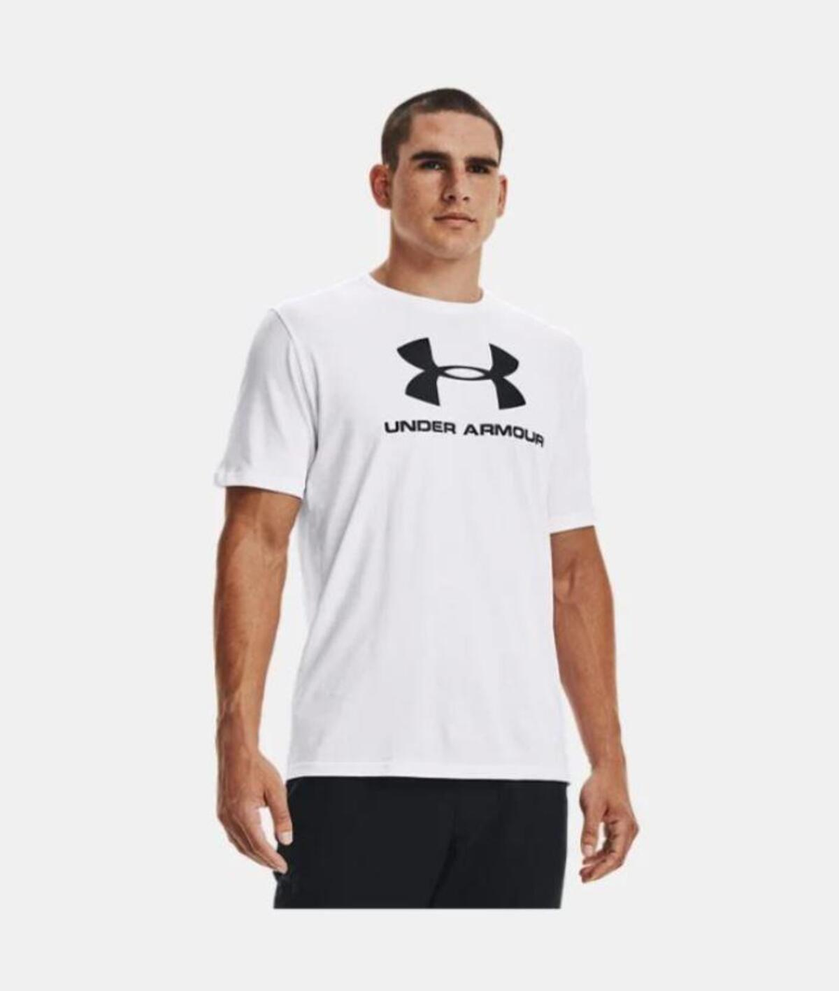 Under Armour Ua M Sportstyle Logo Ss 1329590-100 Beyaz
