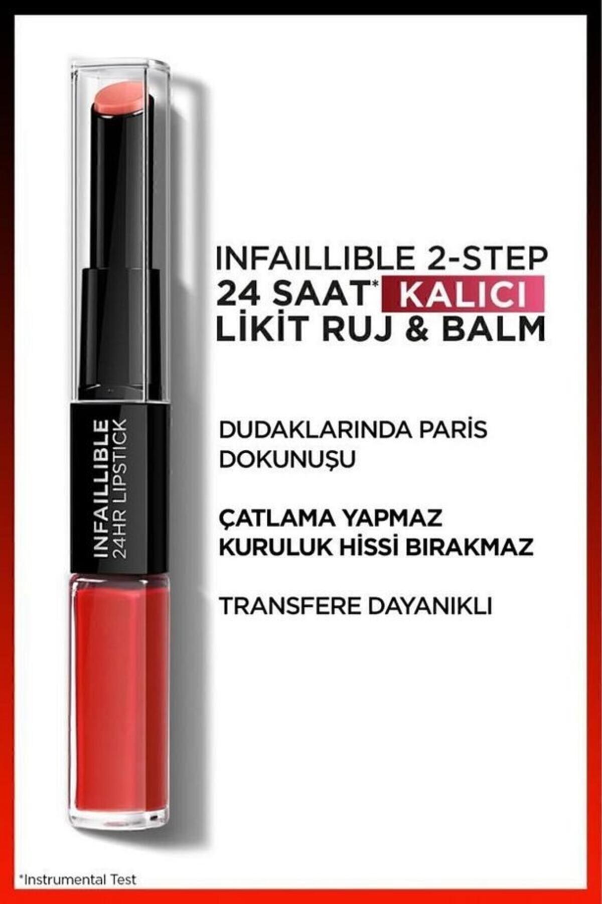 Loreal Paris Ruj Lipstick İnfaillible No:506 Red