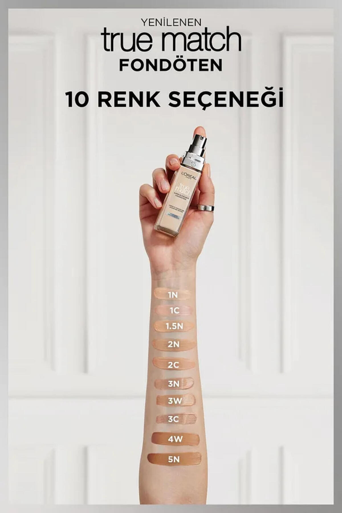 Loreal Paris Fondöten True Match No:1R1C1K