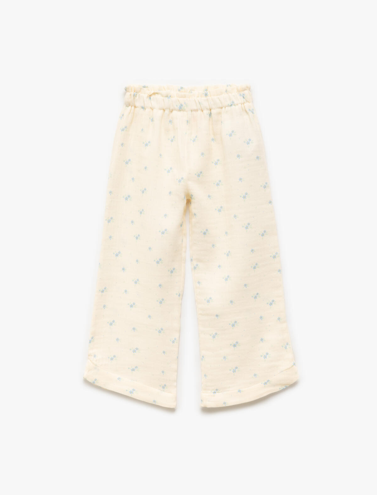 Koton Pantolon Kız Bebek 5SMG40013AW Ekru Desenli