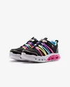 Skechers Flutter Heart Lights-Rainbow Bestie Smlt 303252 Gümüş