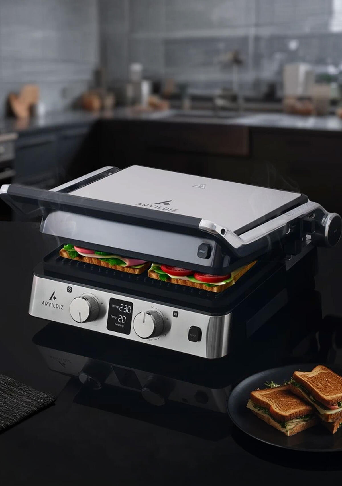 Aryıldız Tost Makinesi Deluxe Grıll 153AR263068