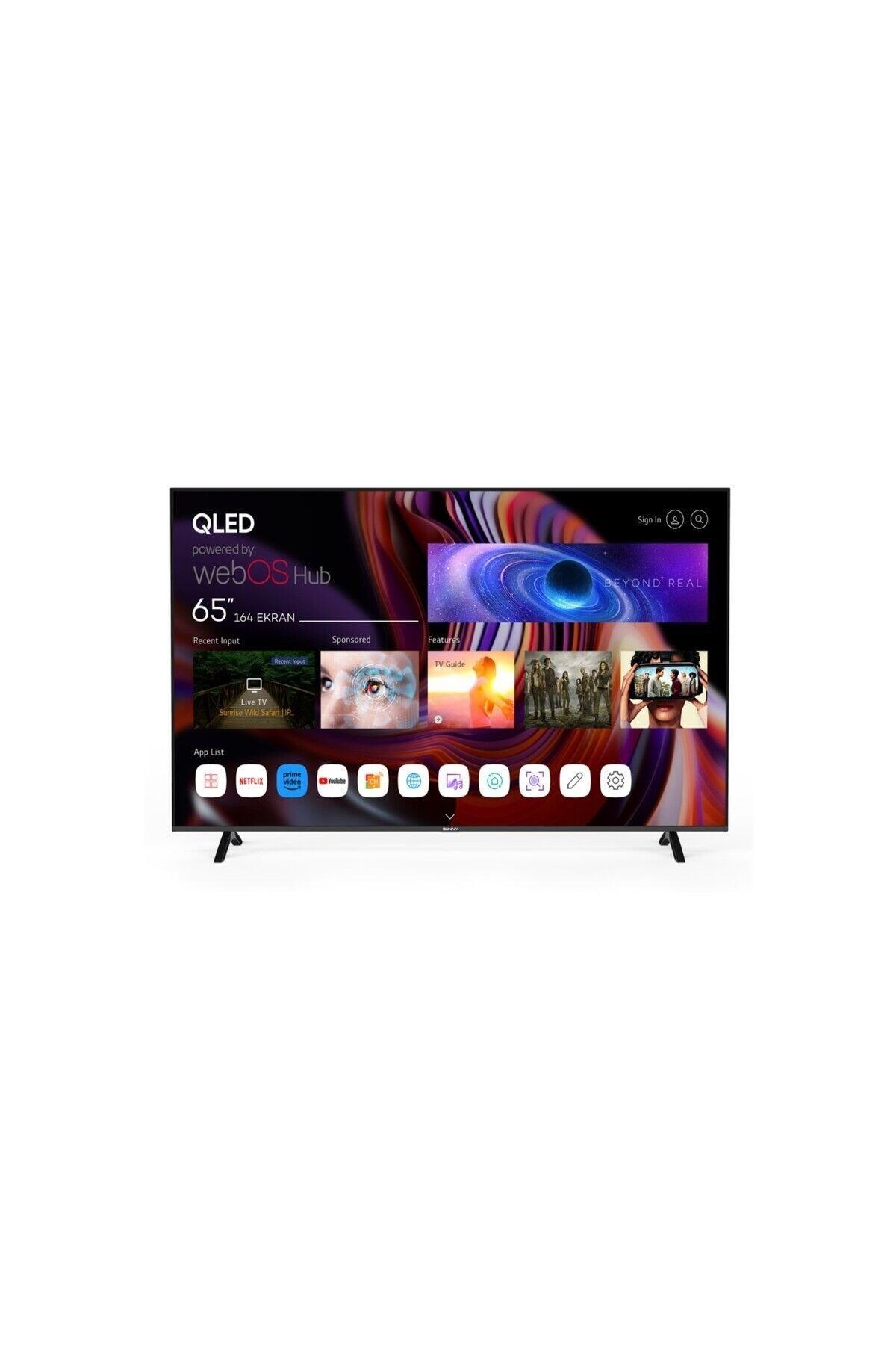 Sunny Led Tv 65'" SN65QMN252 QLed 4K UHD WebOS