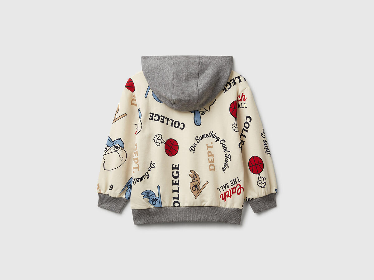 Benetton Sweatshirt Erkek Bebek BNT-BB 3X7YG2017-25K Renkli