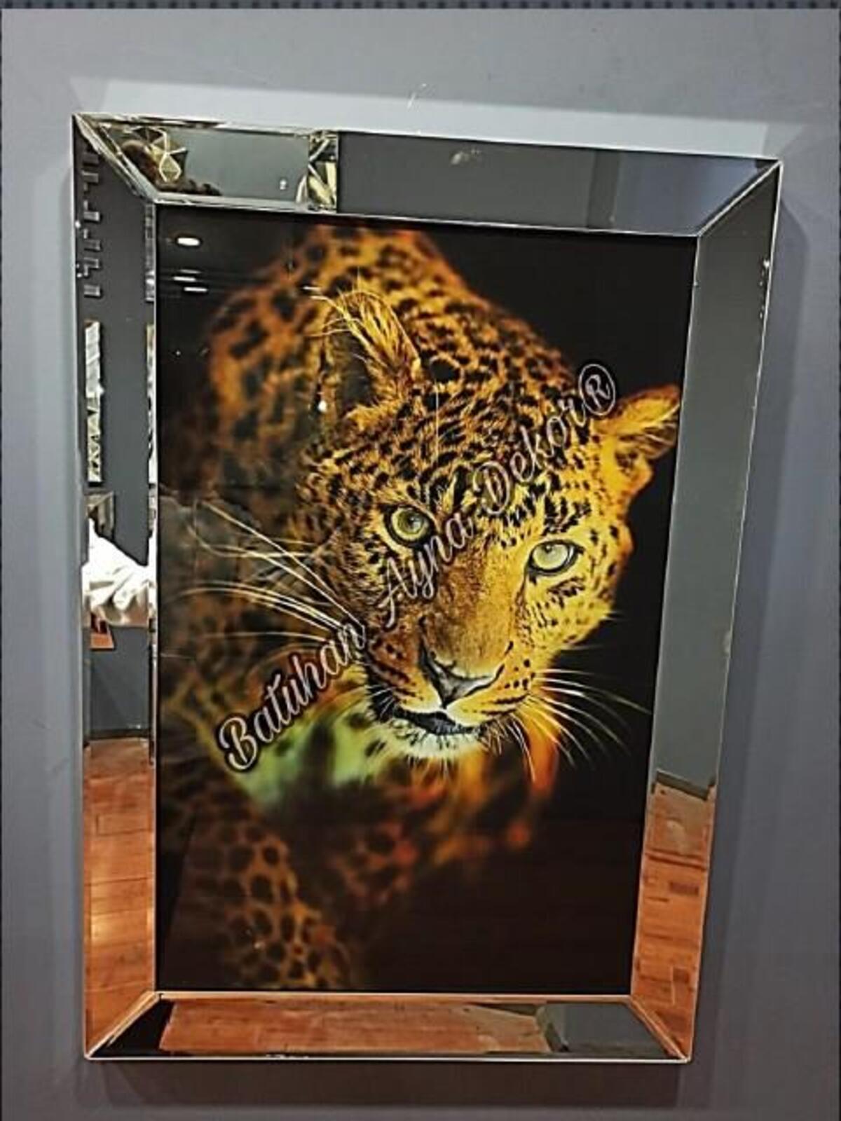 Batuhan Ayna Dijital Tablo Leopar BTH-49