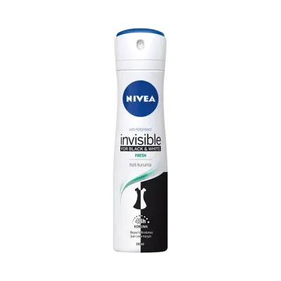 Nivea Kadın Deodorant Invisible Black&White Fresh 150Ml (Dy)