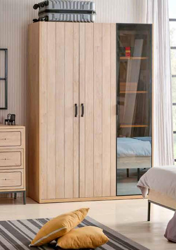 Polo Kids 3 Kapılı Dolap Sofia