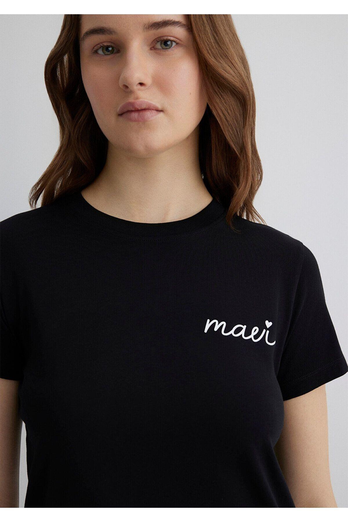 Mavi Tişört M1612962-900 Siyah