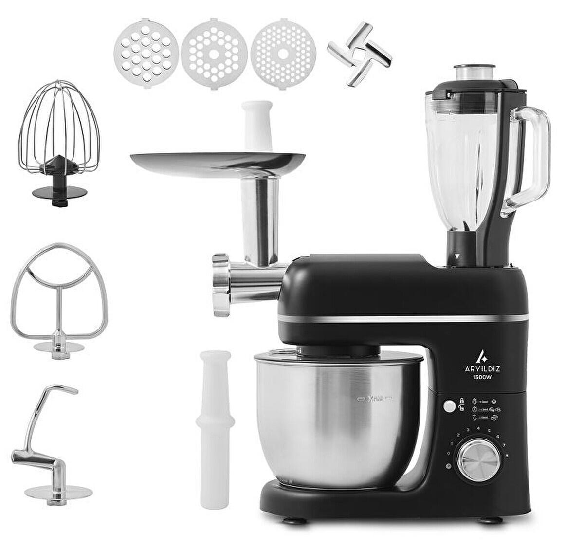 Aryıldız Mikser Standlı Multi 3In1 153Ar308387 Siyah