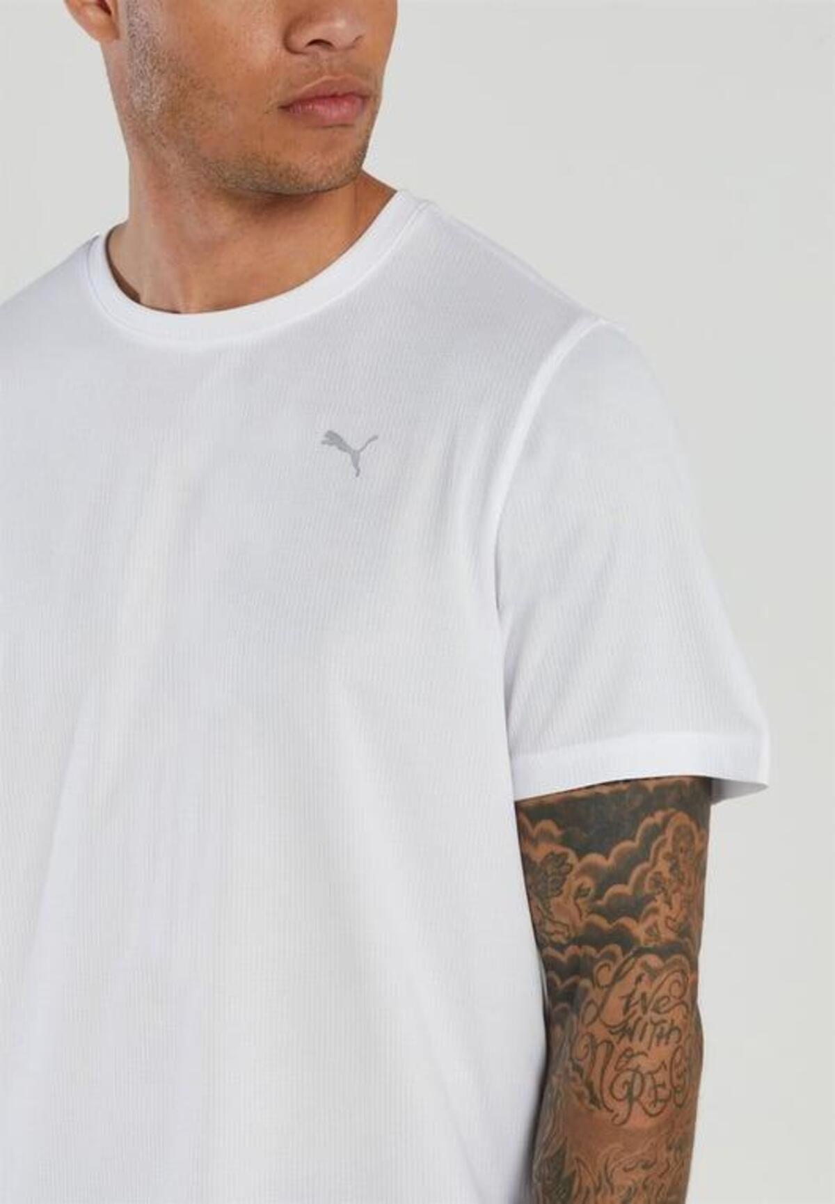 Puma Performance Ss Tee M 520314_02 Beyaz