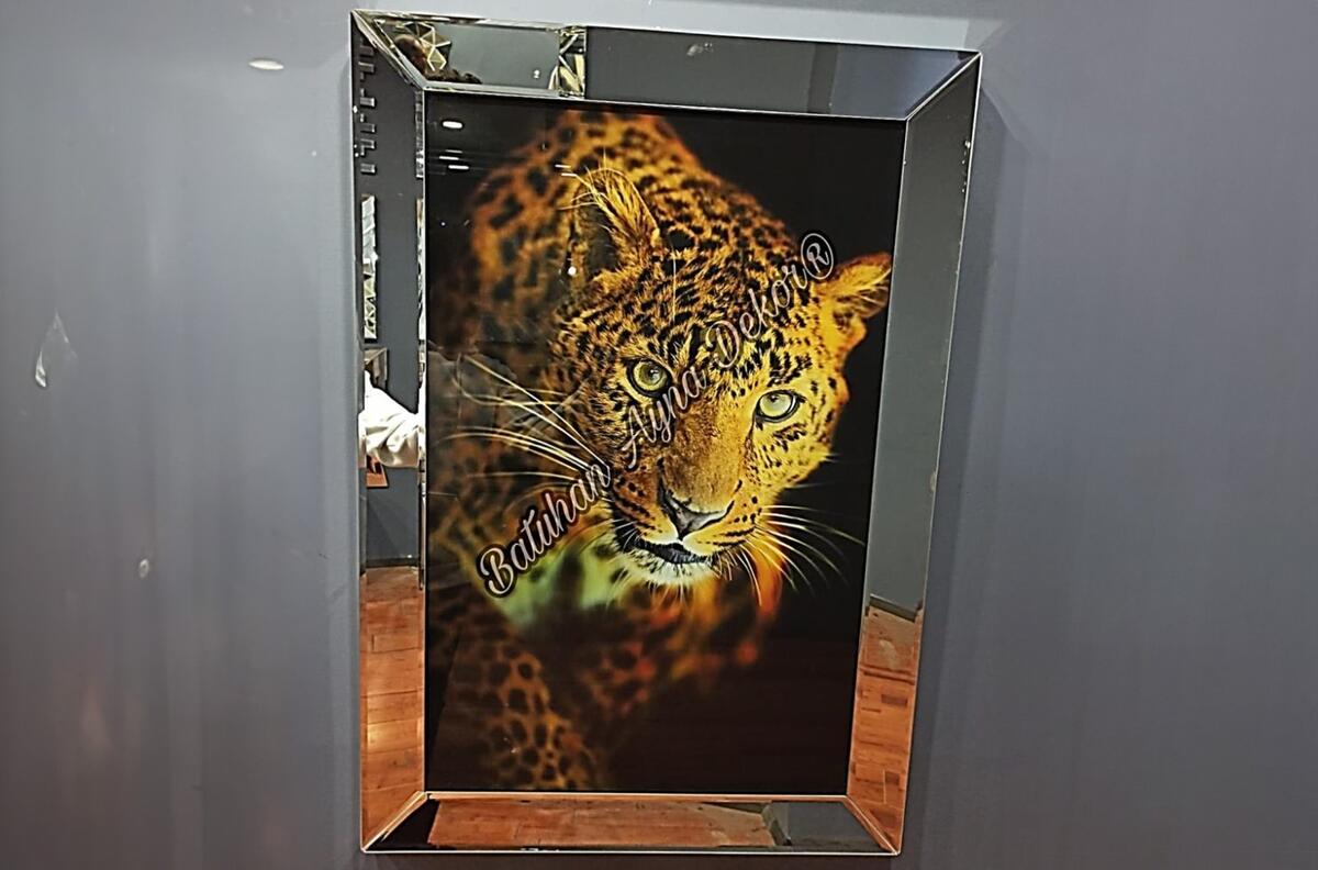 Batuhan Ayna Dijital Tablo Leopar BTH-49