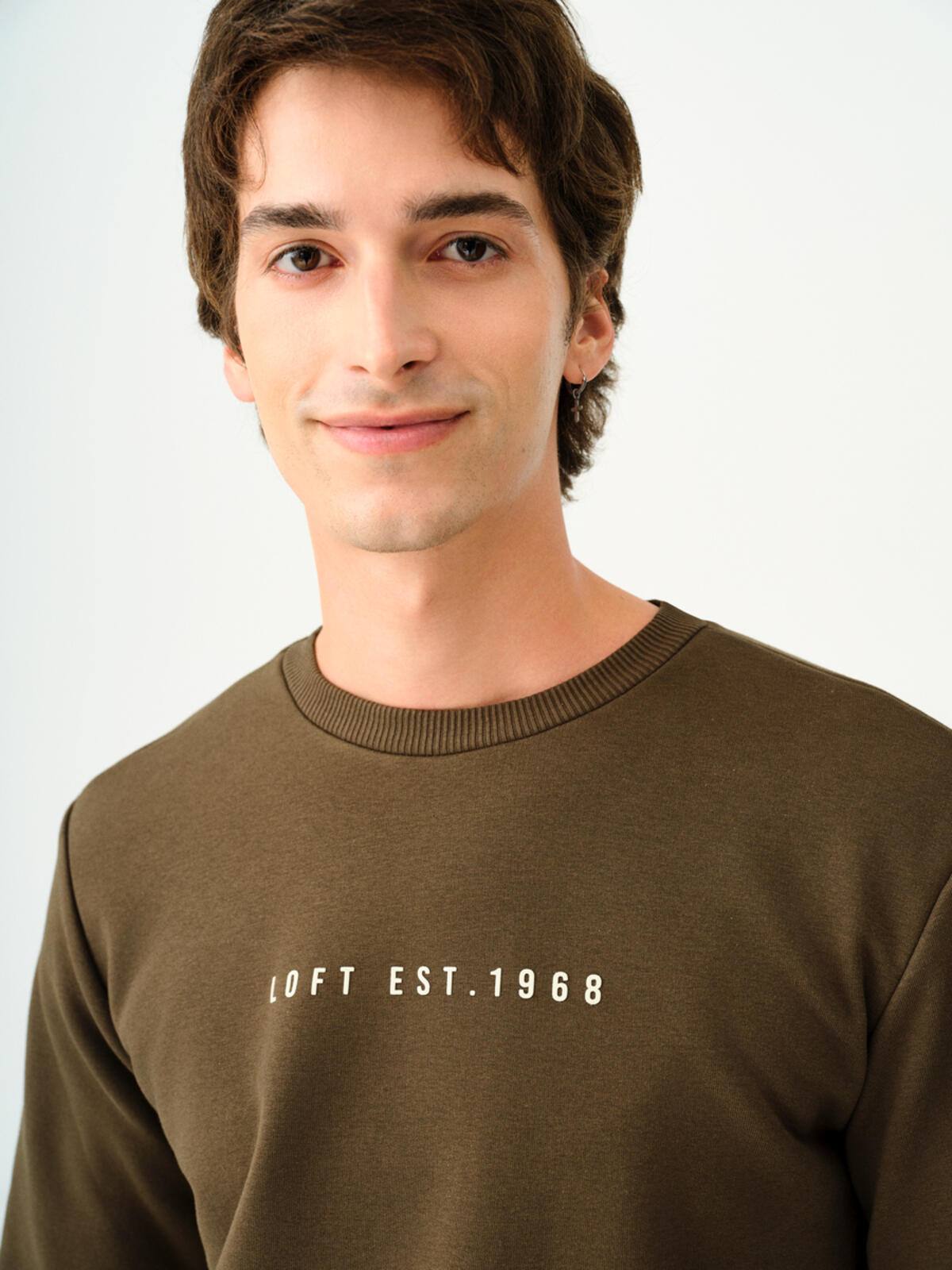 Loft Sweatshirt LF2037100 Haki