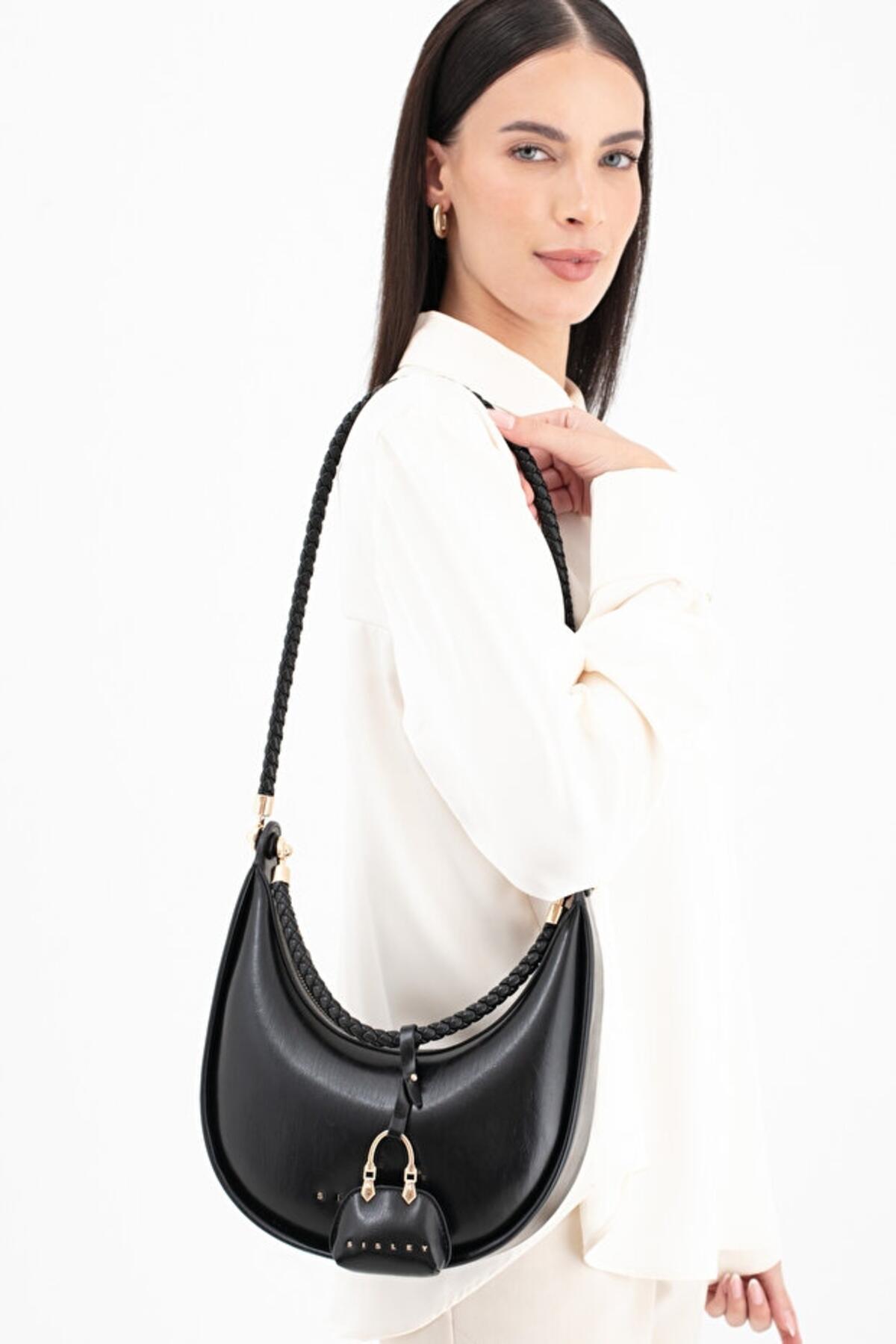 Sisley Kadın Kol Çantası SLY_294 Siyah