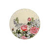 Glore Pasta Tabak 6Lı 21Cm Roselina Krem Glr-25097