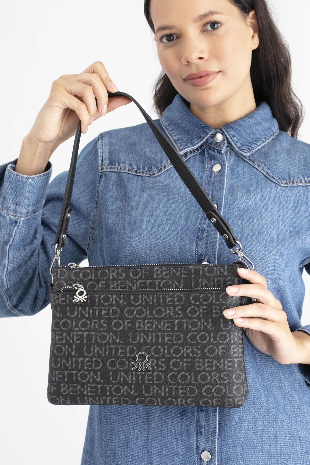 United Colors Of Benetton Kadın Çapraz Çanta BNT_1694 Siyah United Colors Of Benetton Kadın Çapraz Çanta BNT_1694 Siyah