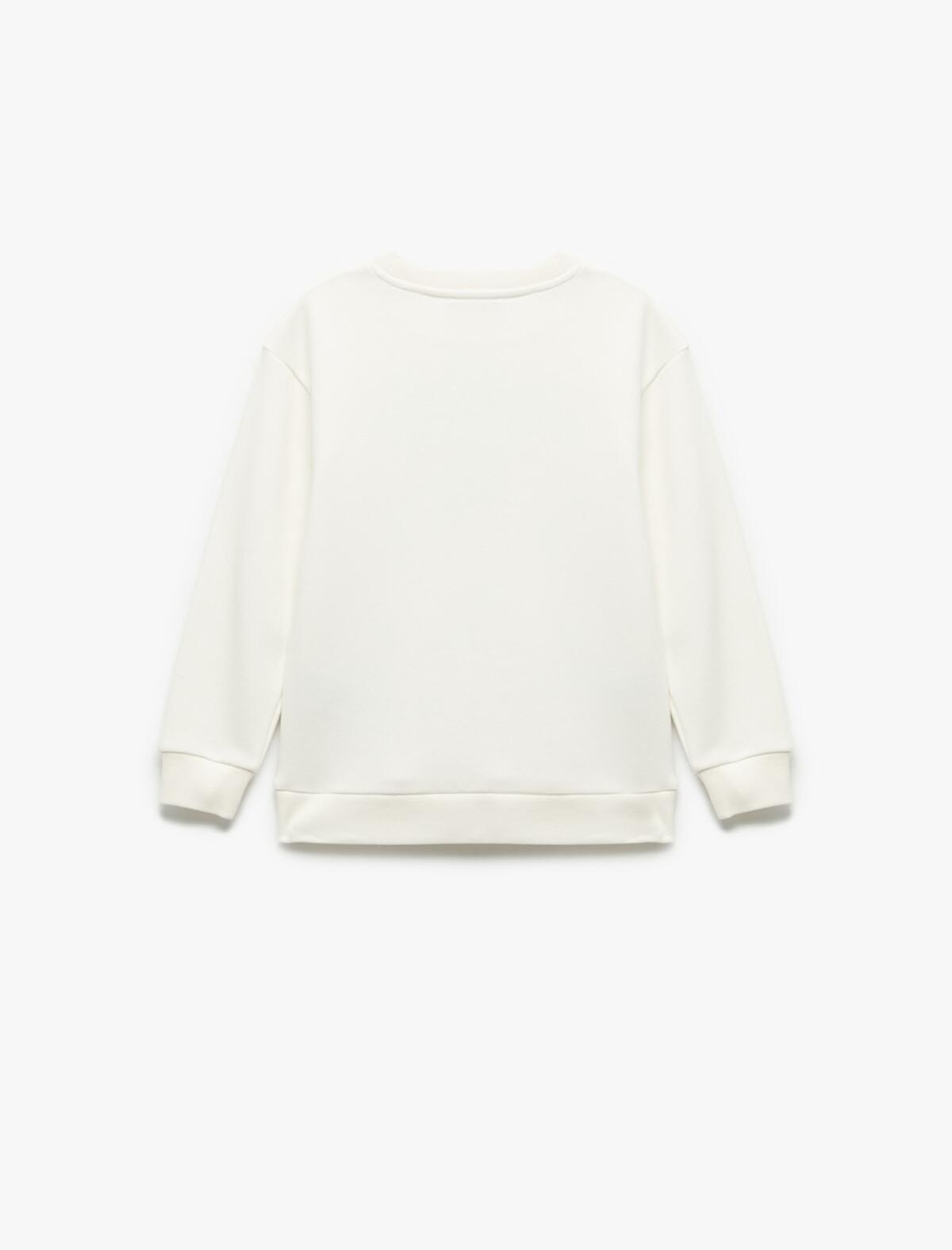 Koton Sweatshirt Erkek Çocuk 6WKB10111TK Ekru