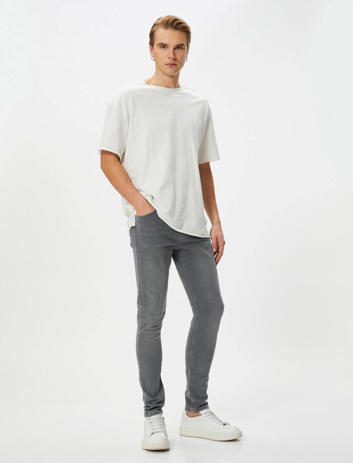 Koton Pantolon 4SAM40017ND Gri