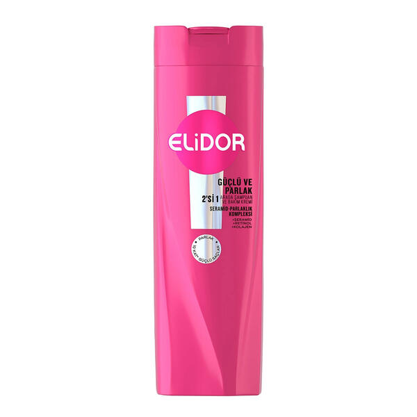 Elidor Şampuan Ve Bakım Kremi Güçlü Ve Parlak 2 In 1 400Ml