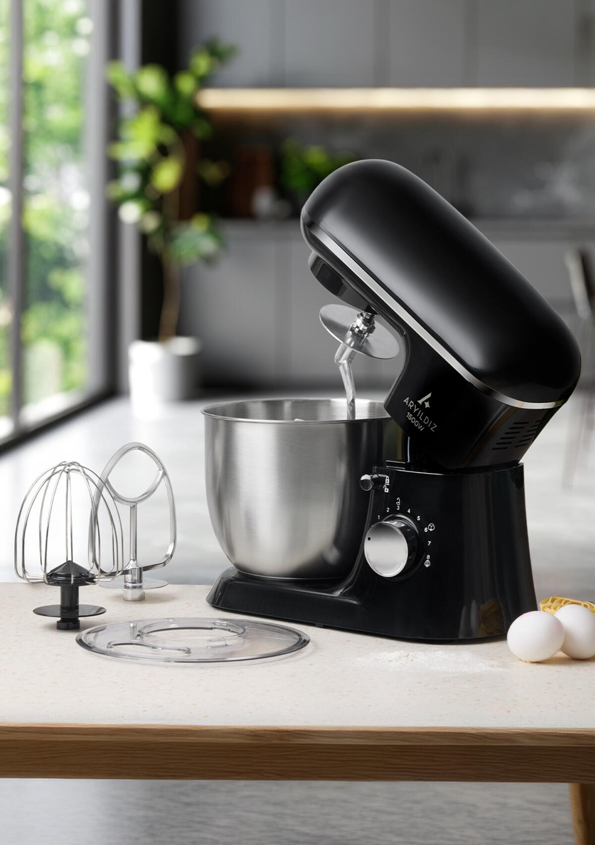 Aryıldız Mikser Standlı Chef Power 153AR274613 Siyah