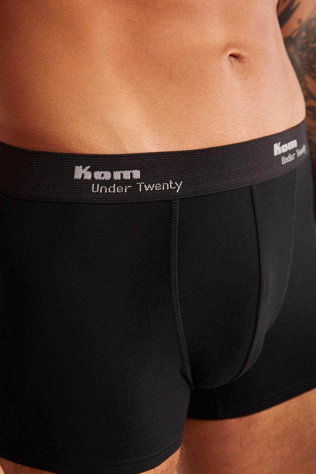 Kom Boxer Tight 2Li 1C11CBXK111.011 Siyah
