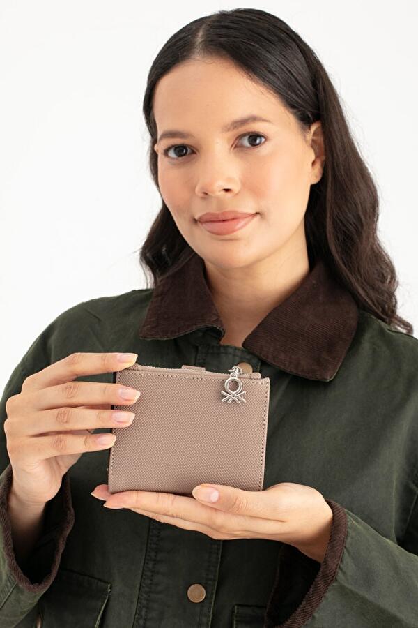 United Colors Of Benetton Kadın Cüzdan BNT_1657 Vizon