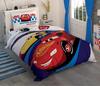 Taç Nevresim Takımı Tek Kişilik Disney Brf Cars Race