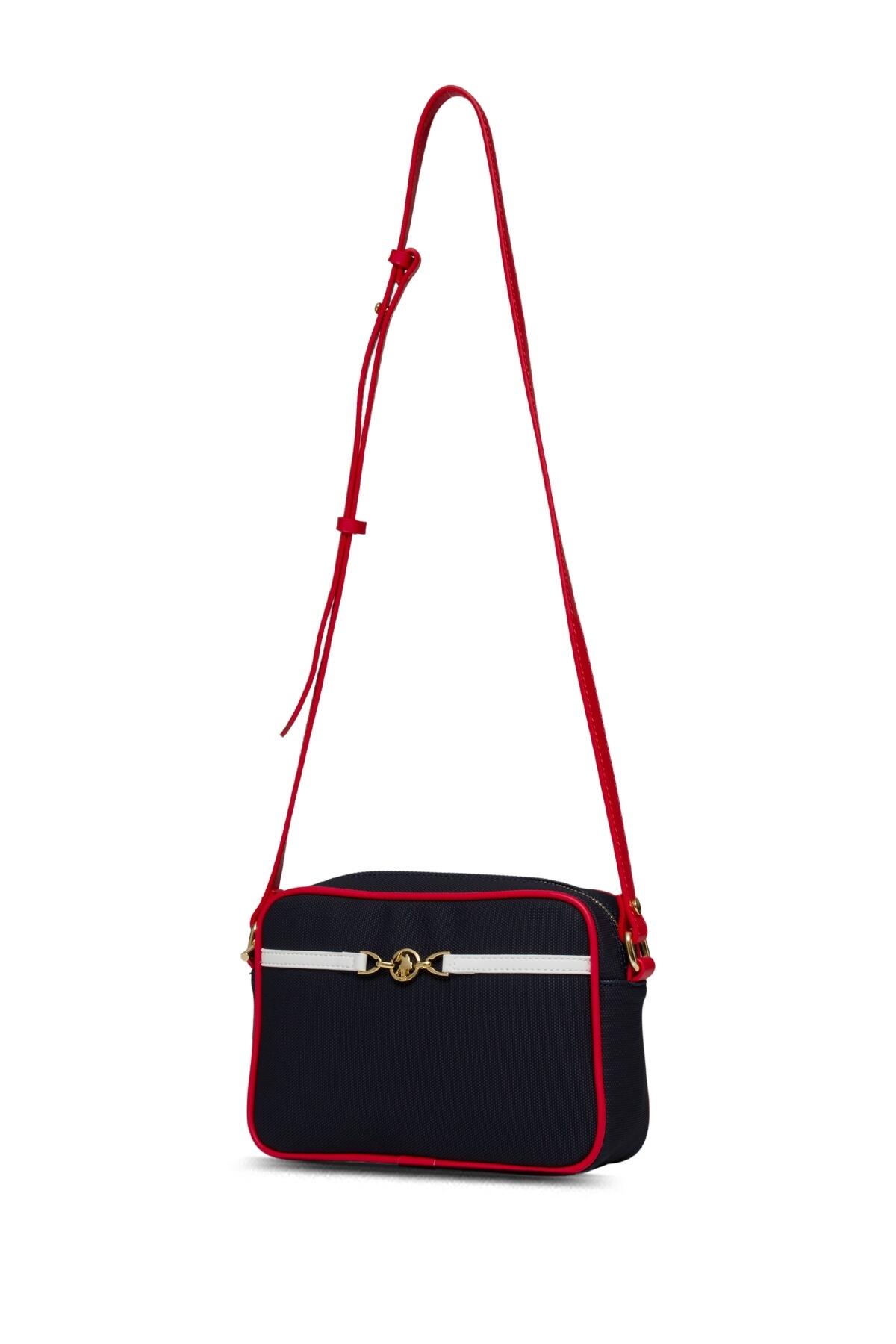 U.S. Polo Assn. Postacı Çanta US25234 Lacivert-Kırmızı