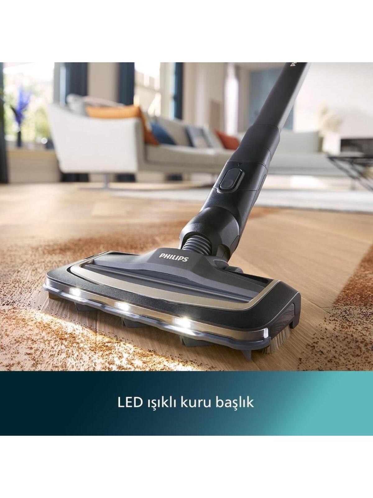 Philips Elektrikli Süpürge Dik Kablosuz Aqua Trio XW9463/11