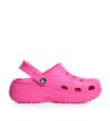 Crocs Baya Platform Clog 208186_6Qq Electric Pink