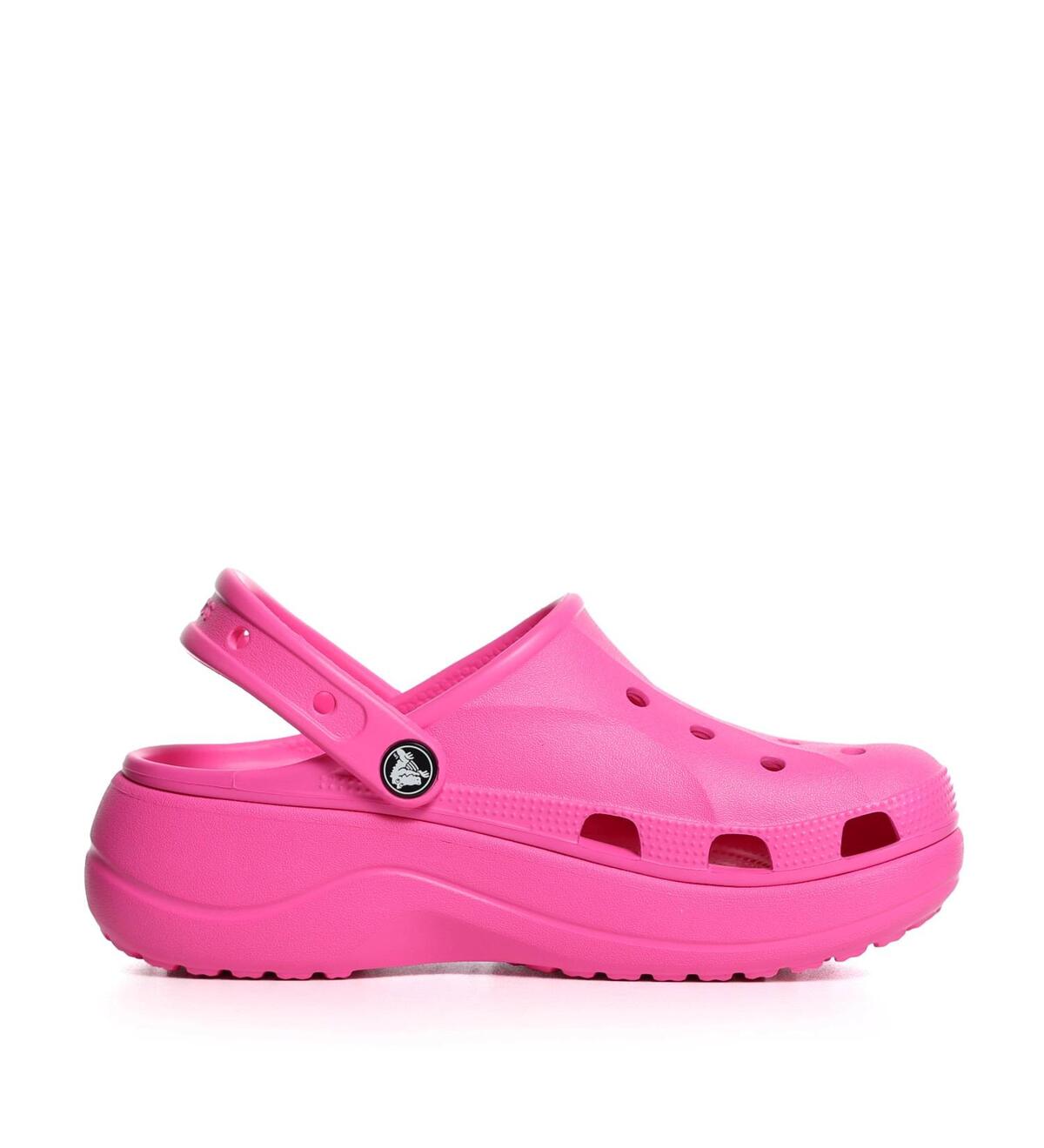 Crocs Baya Platform Clog 208186_6Qq Electric Pink