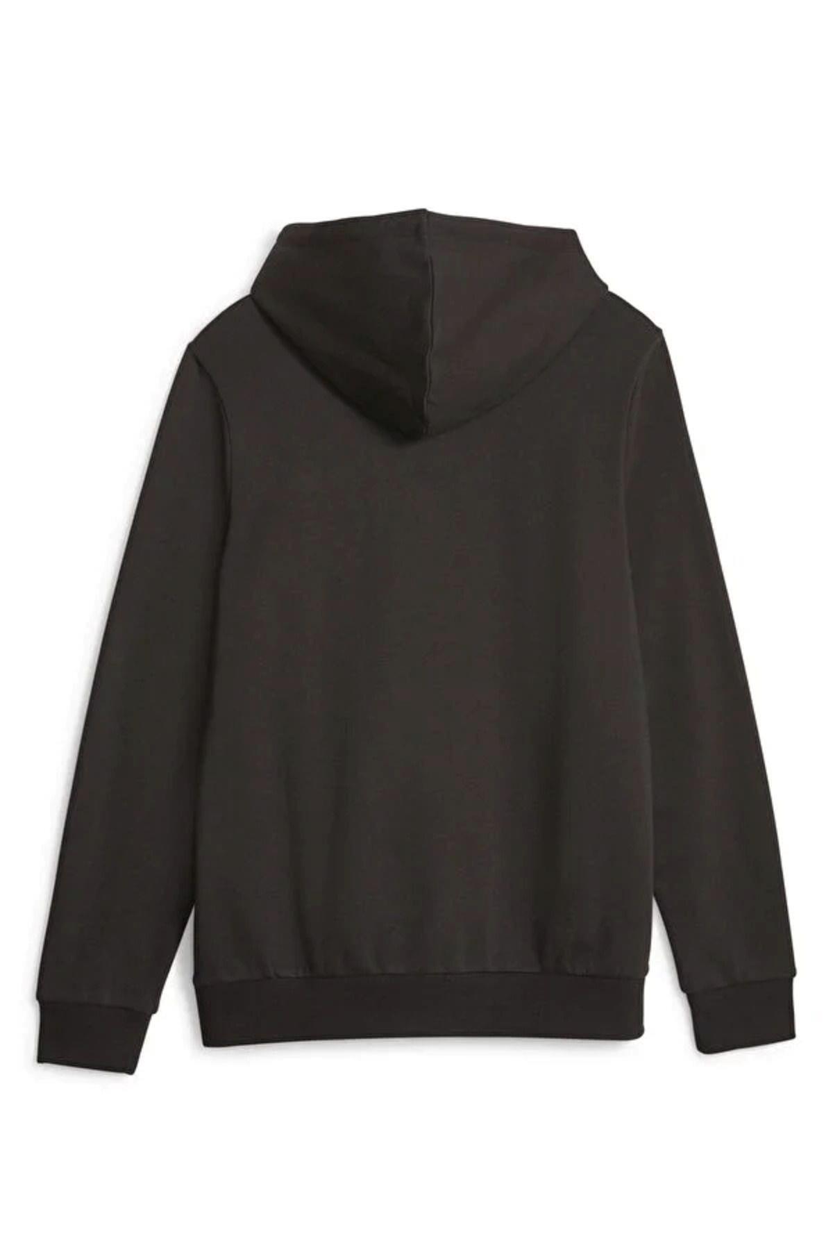 Puma Hoodie Fl Ess+ Metallic Logo 849958_41 Siyah