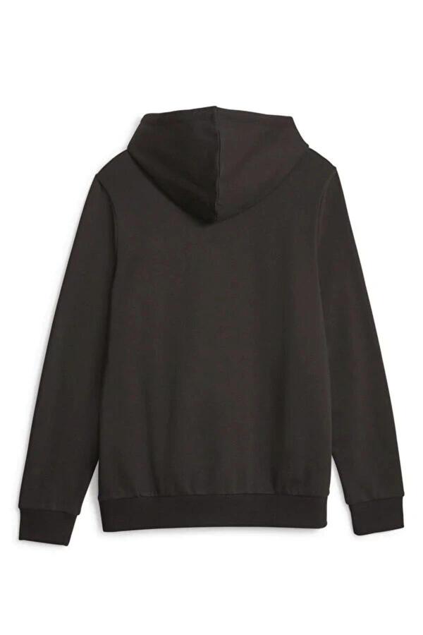 Puma Hoodie Fl Ess+ Metallic Logo 849958_41 Siyah