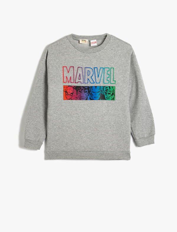 Koton Sweatshirt Erkek Çocuk 5WKB10238TK Gri