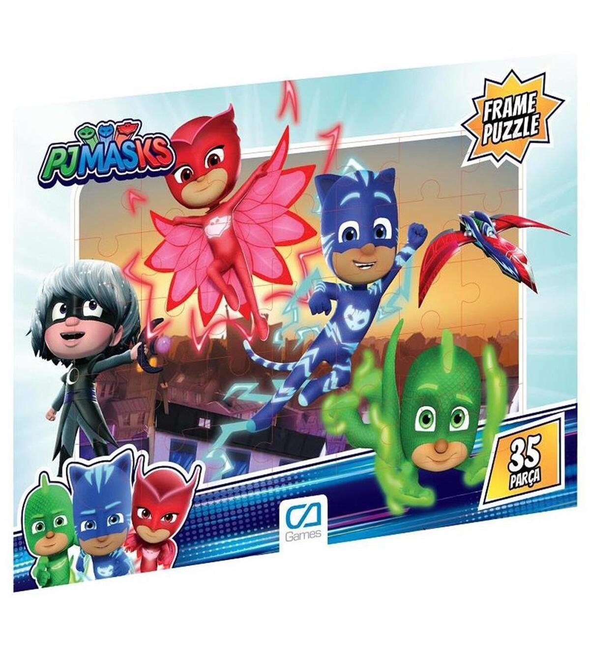 Ca Games Frame Puzzle 35 Parça Pj Masks CAFRM5191-5192