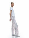 Koton Pijama Takımı 5SLK40137MK Kırmızı Desenli
