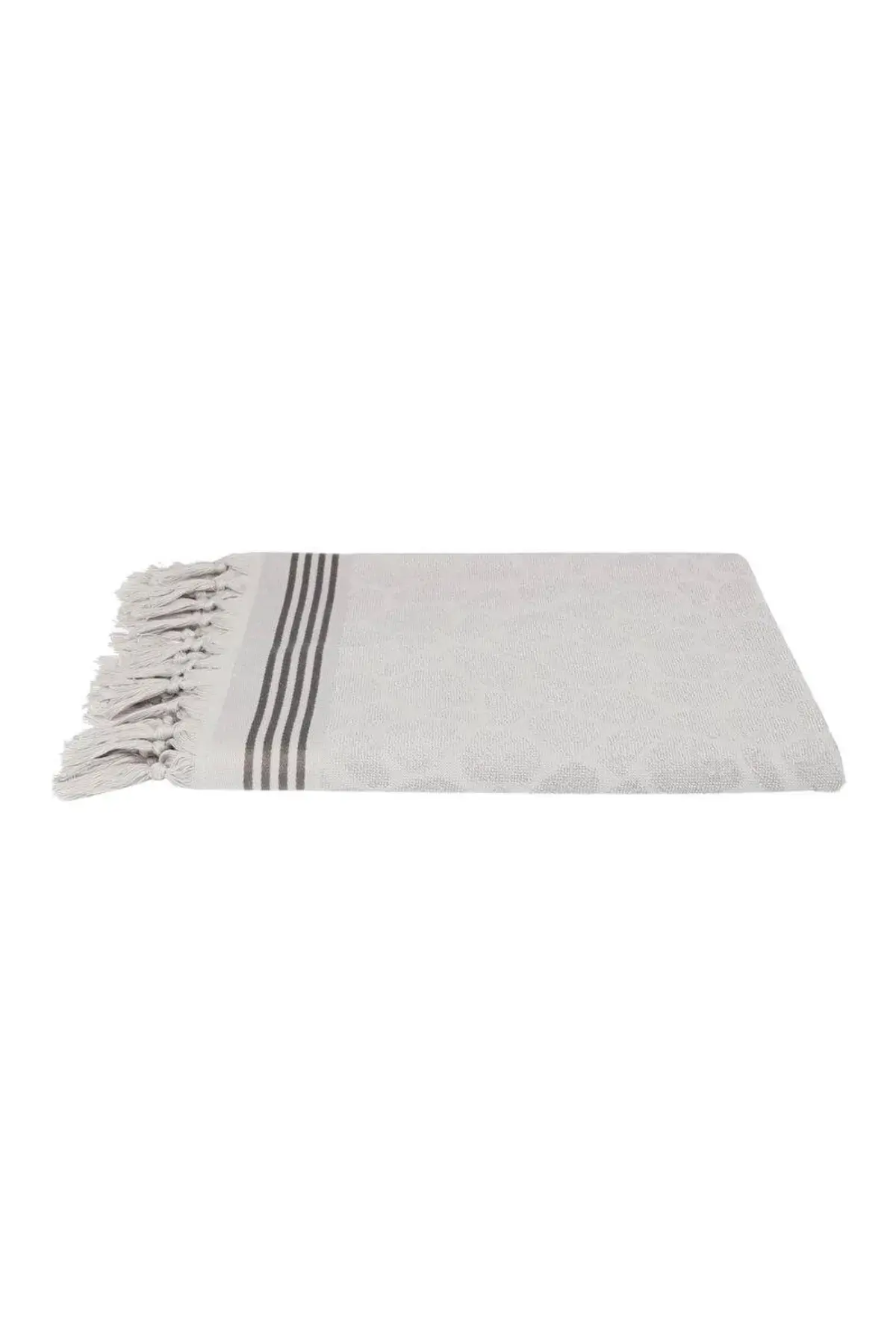 Özdilek Banyo Havlusu 90*150 Peştemal Stone Line Gri