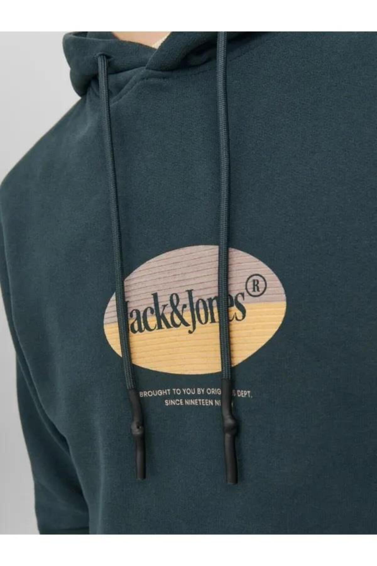Jack&Jones Sweatshirt 12242197 Koyu Yeşil