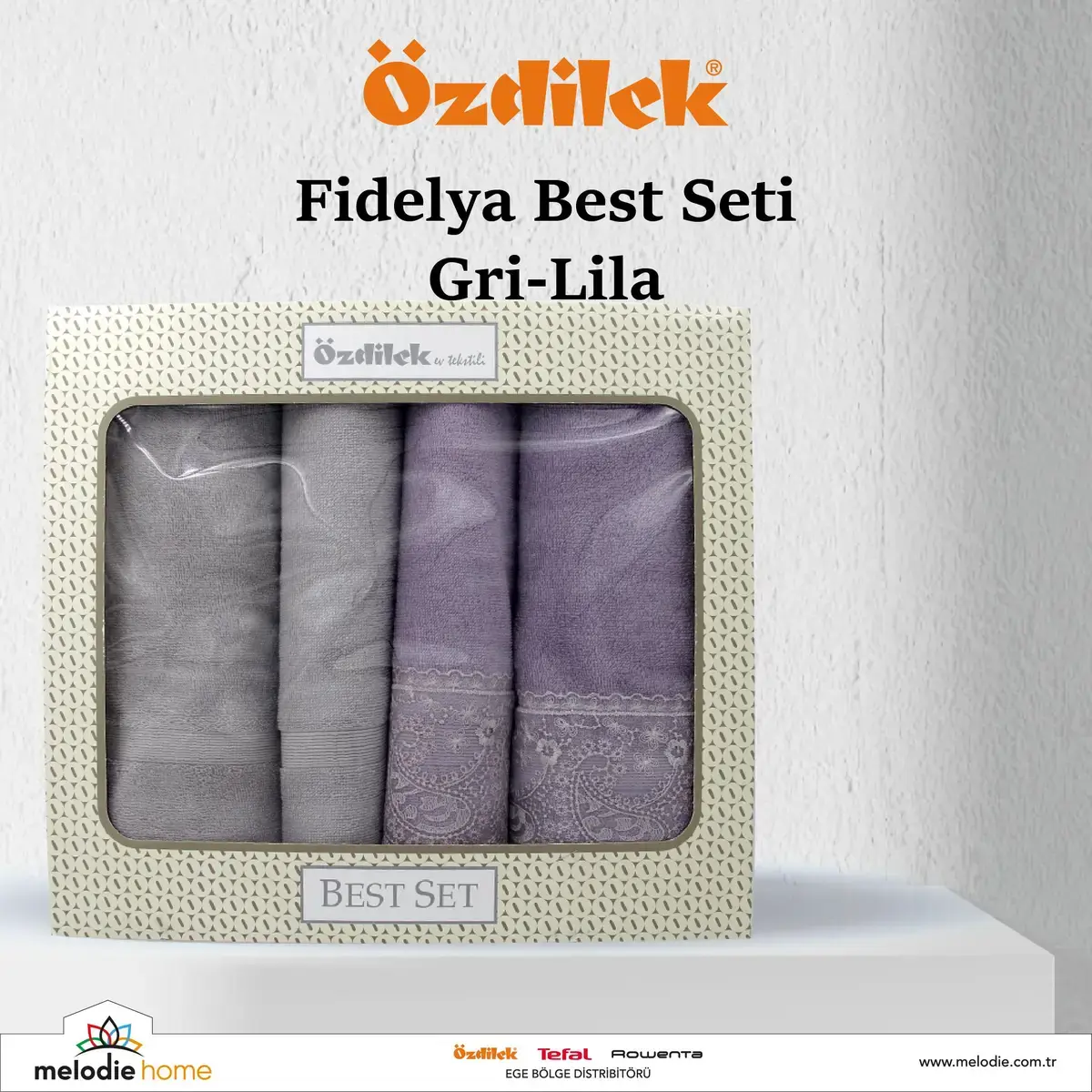 Özdilek Best Set Fıdelya A.Gri-Lila