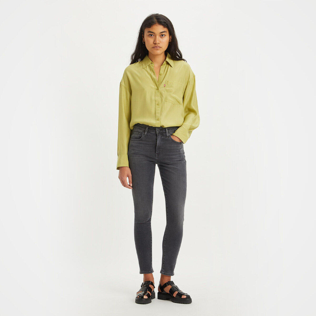 Levis Pantolon 721 Skinny 18882-0598 Siyah