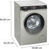 Siemens Çamaşır Makinesi WG52A2ZXTR 10 Kg 1200 Devir
