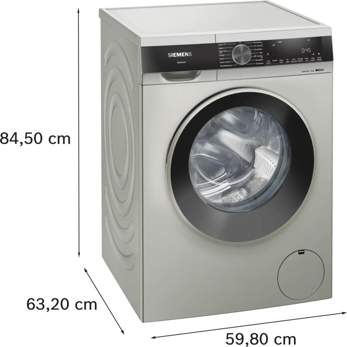 Siemens Çamaşır Makinesi WG52A2ZXTR 10 Kg 1200 Devir