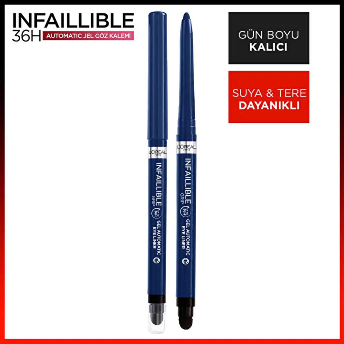 Loreal Paris Eyeliner İnfaillible Gel Auto No:260 Blue Jers.