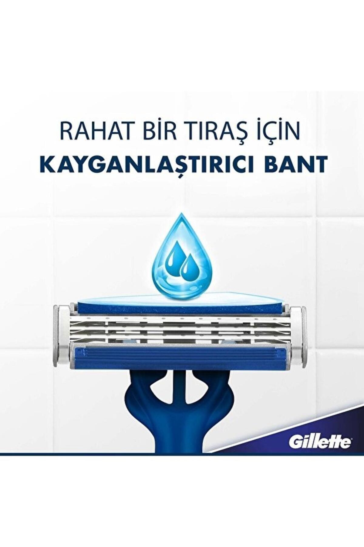 Gillette Traş Bıçağı Blue 3 Comfort Slalom 5Li Poşet