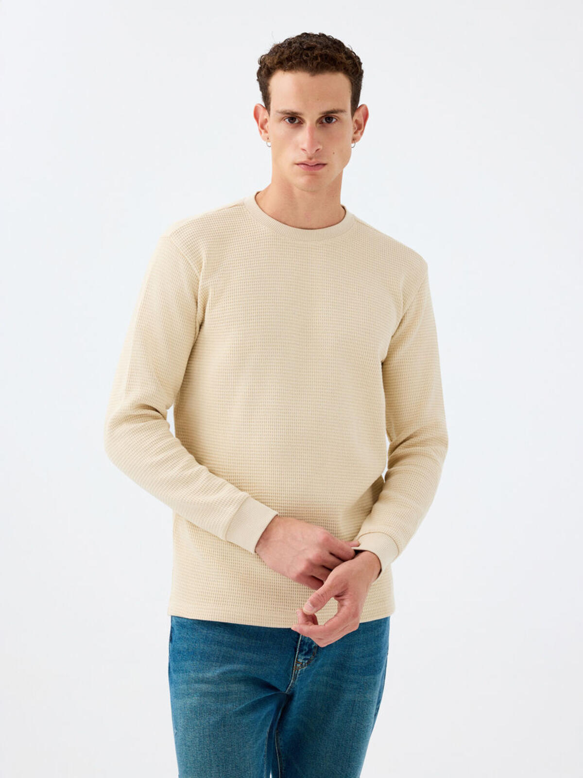 Loft Sweatshirt LF2040680 Ekru