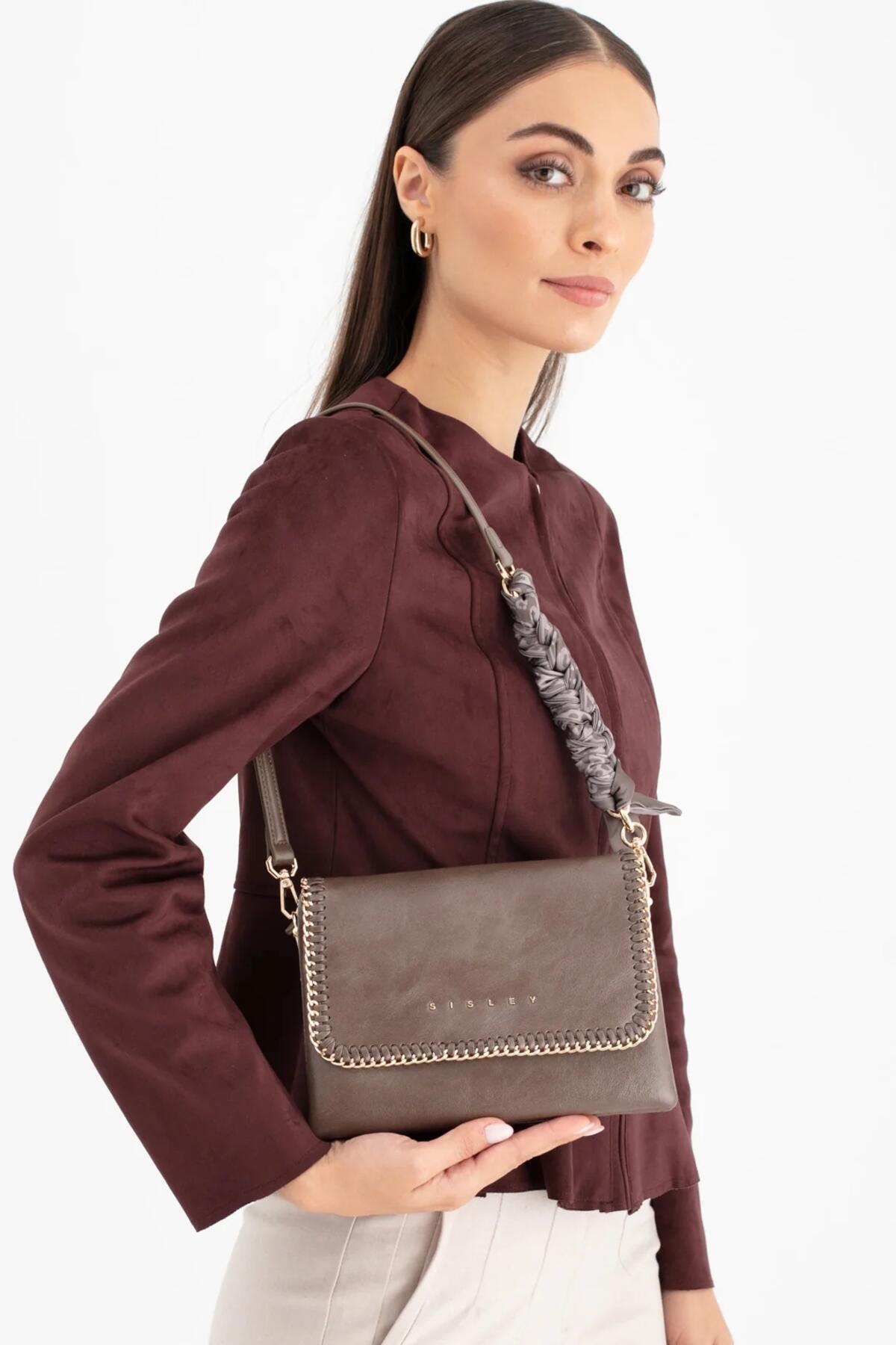 Sisley Kadın Kol Çantası SLY_242 Taş