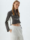 Koton Sweatshirt 5WAL10173IK Gri