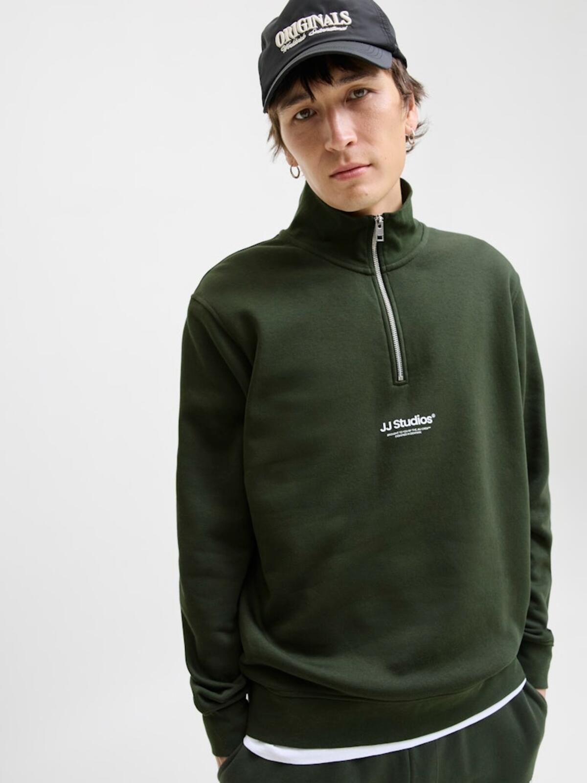 Jack&Jones Sweatshirt 12278793 Haki
