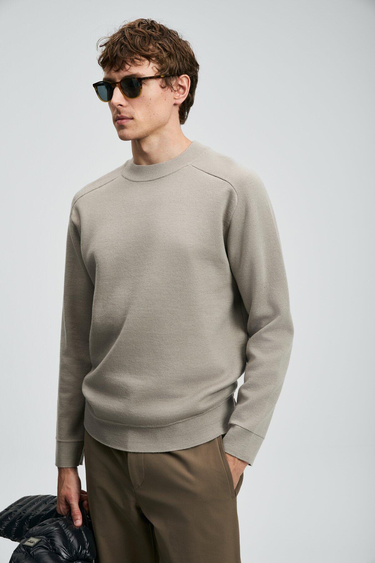 Lufıan Erkek Kazak Herman 112090159 Bej