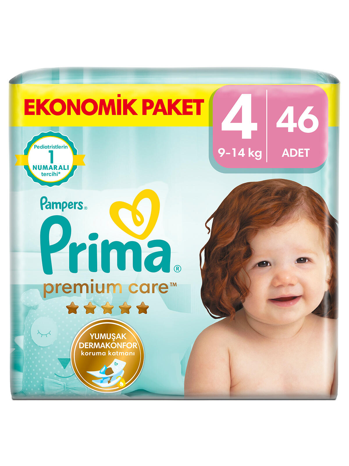 Prima Bez Premcare Maxi Ekonomik 4 Beden 46Lı