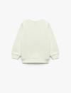 Koton Sweatshirt Kız Bebek 6WMG10008AK Ekru